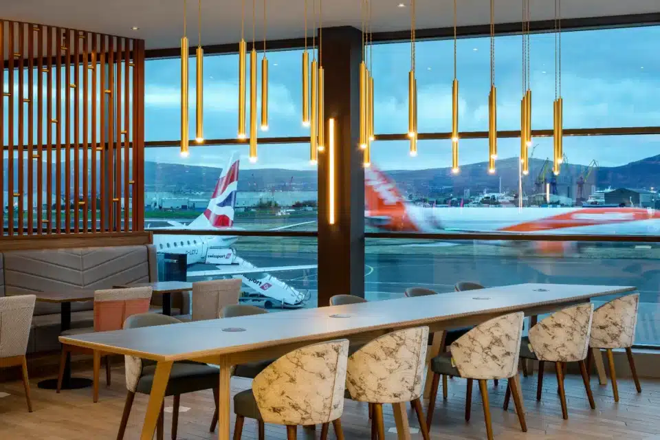 DV8 DESIGNS AWARD WINNING INTERIOR DESIGN COMMERCIAL INTERIOR DESIGNERS HOSPITALITY INTERIOR DESIGNERS LEE BIRCHALL INTERIOR DESIGN SPEAKER INTERIOR DESIGN CONSULTANT WARRINGTON INTERIOR DESIGNER CHESHIRE INTERIOR DESIGNERS NORTHWEST INTERIOR DESIGNERS UK INTERIOR DESIGNERS TRANSFORMING PLACES ENHANCING SPACES ASPIRE AIRPORT LOUNGE BELFAST
